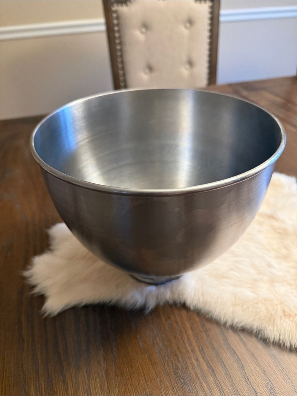 KitchenAid Stand Mixer Stainless 4.5 Qt Mixing Bowl